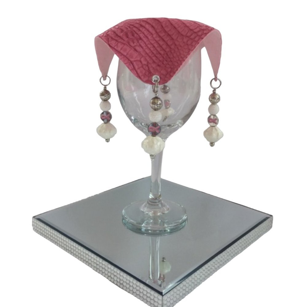 Breast Cancer Awareness Drink Covers to protect from germs